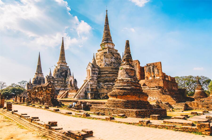 Wat Phra Sri Sanphet in Ayutthaya, Thailand (4)