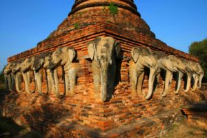 Wat Sorasak in Sukhothai, Thailand (1)